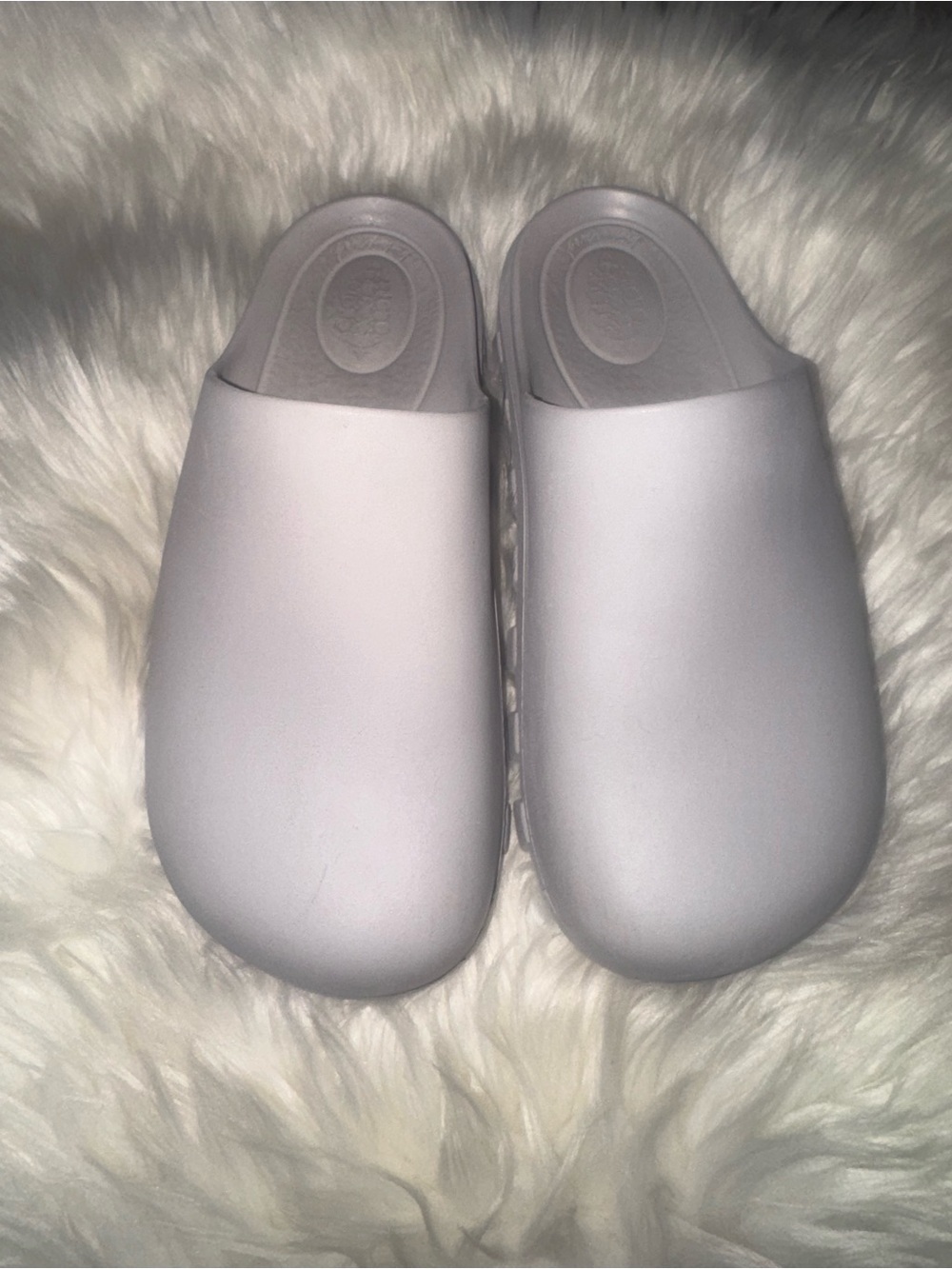 FP movement Light Gray Slip-On Mules